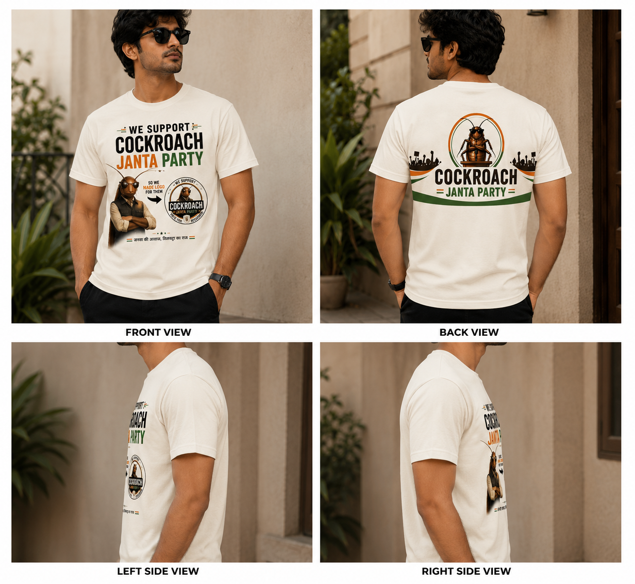 Cockroach Janta Party T-Shirt
