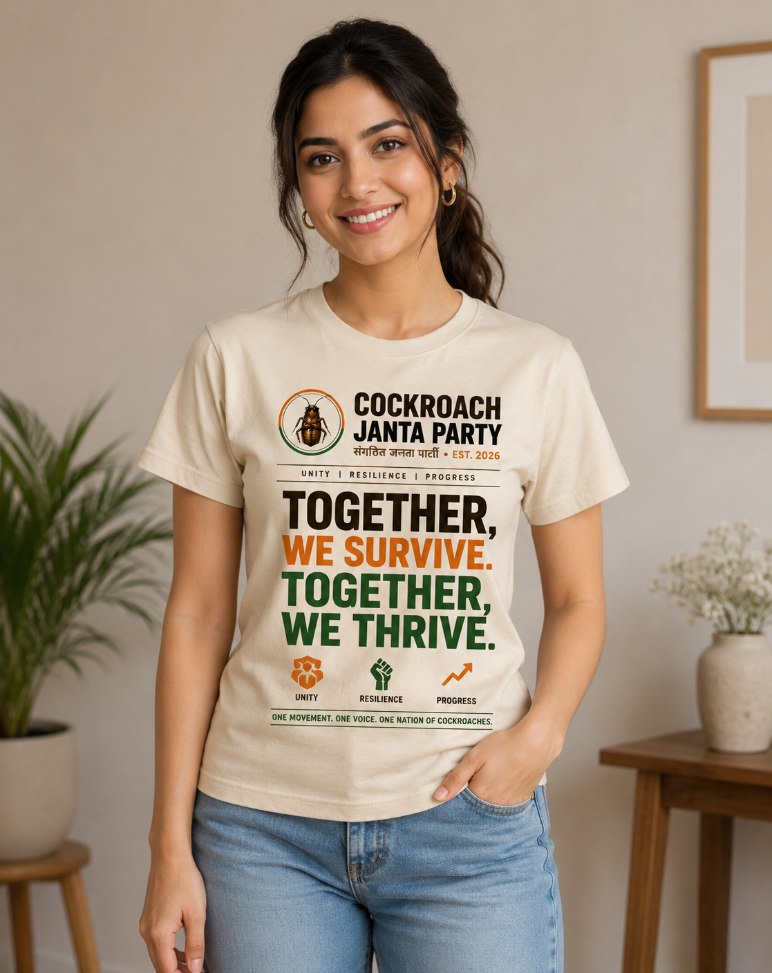 Official Cockroach Janta Party T-Shirt