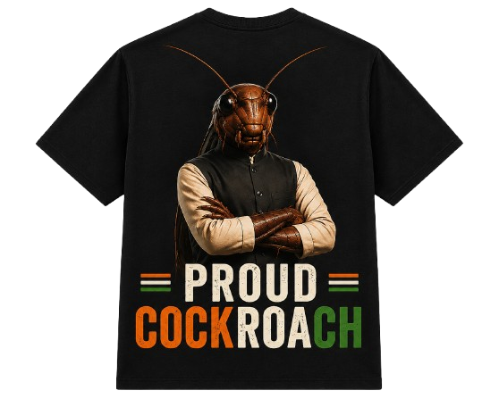 Cockroach Janta Party T-Shirt -Black